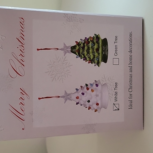 Brand new in a box. Christmas is forever. The Christmas tree is white. - Picture 2 of 3